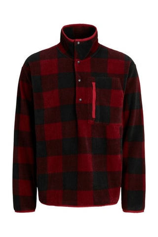 Sweat relaxed - Rouge et noir