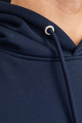 Sweat regular à capuche - Bleu marine