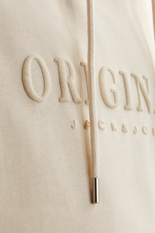 Sweat regular à capuche - Beige