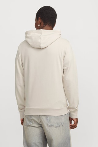 Sweat regular à capuche - Ecru