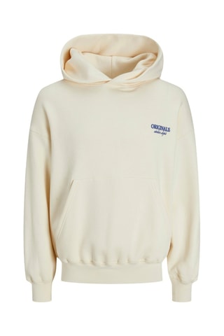 Sweat oversize à capuche - Beige