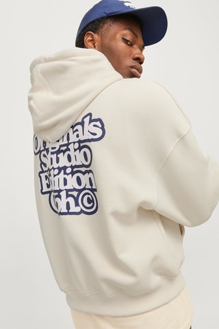 Sweat à capuche - Blanc