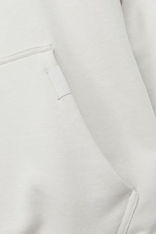 Sweat en coton biologique à capuche - Ecru