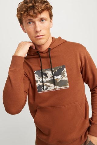 Sweat à capuche - Marron