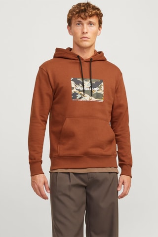 Sweat à capuche - Marron