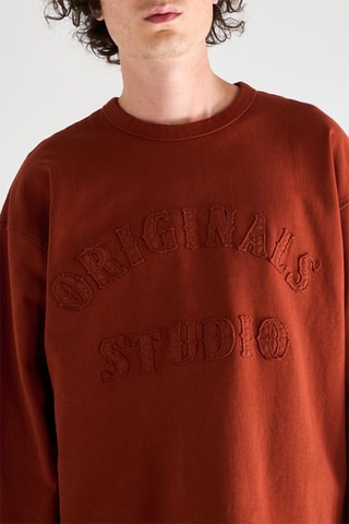 Sweat oversize - Marron