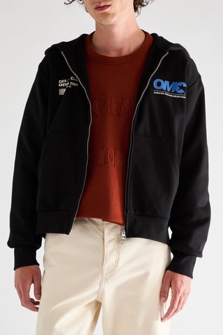Sweat loose à capuche - Noir