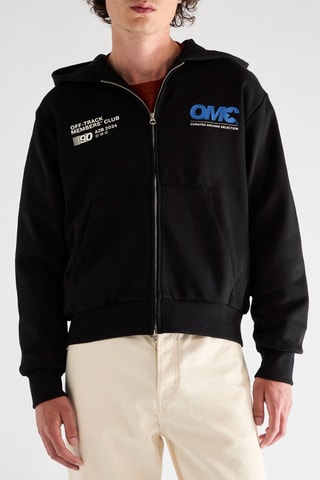 Sweat loose à capuche - Noir