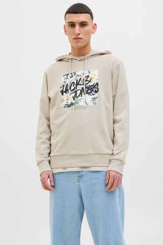 Sweat à capuche - Beige