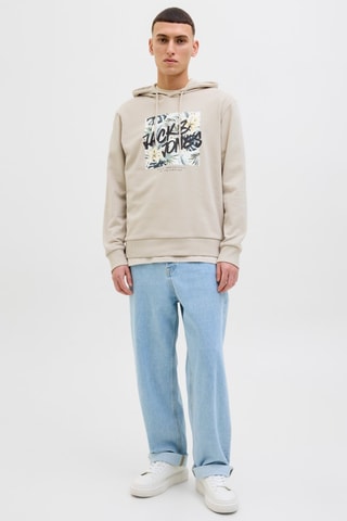 Sweat à capuche - Beige