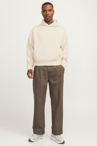 Sweat à capuche - Ecru