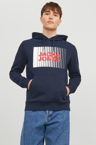 Sweat à capuche - Bleu marine
