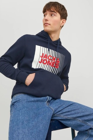 Sweat à capuche - Bleu marine