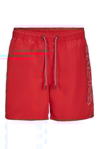 Short de bain - Rouge
