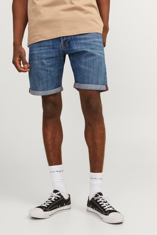 Short en jean - Bleu