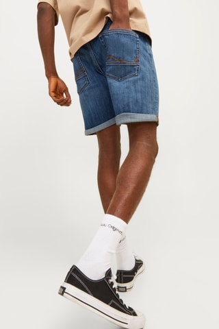 Short en jean - Bleu