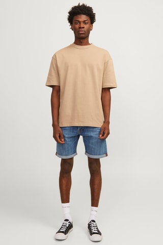 Short en jean - Bleu