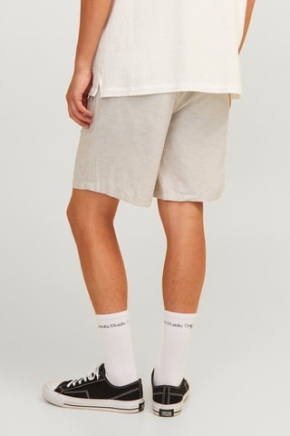 Short en lin - Beige