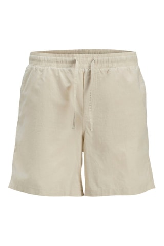 Short en lin - Gris clair