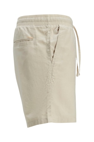 Short en lin - Gris clair