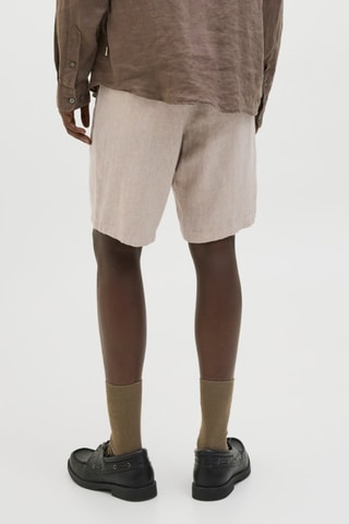 Short en lin - Beige