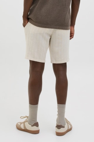 Short en lin - Beige