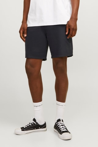 Short en lin - Noir