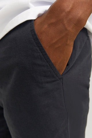 Short en lin - Noir