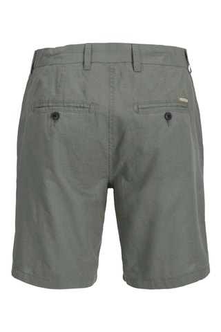 Short en lin - Vert
