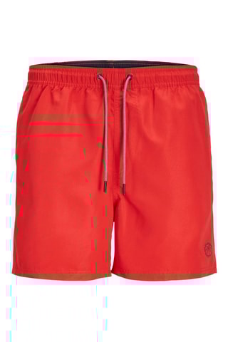 Short de bain - Rouge