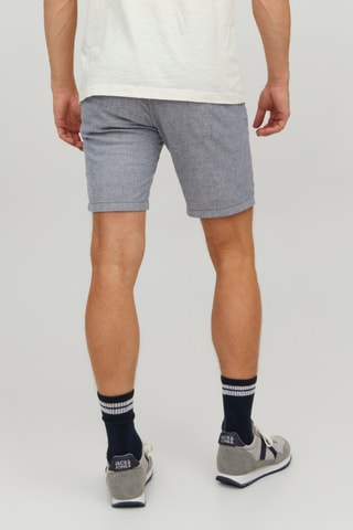 Short chino - Indigo chiné