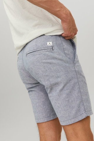 Short chino - Indigo chiné