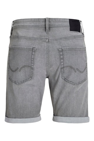 Short regular en jean - Gris