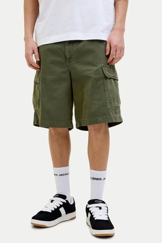Bermuda cargo - Vert olive