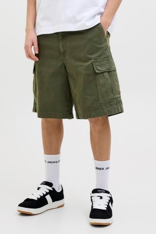 Bermuda cargo - Vert olive