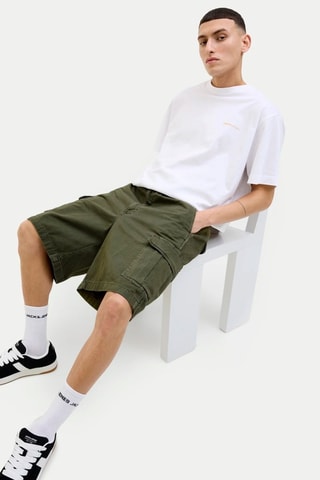Bermuda cargo - Vert olive