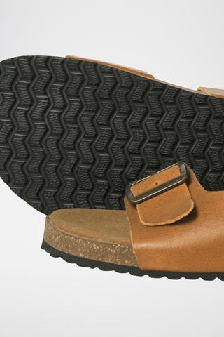 Sandales en cuir - Miel