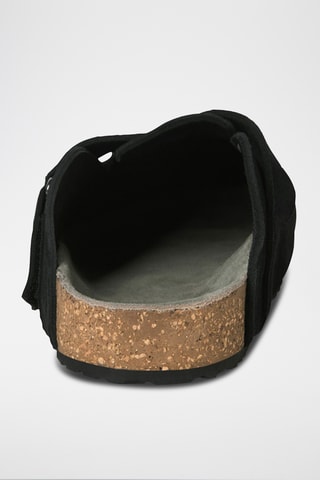 Sabots en nubuck - Anthracite