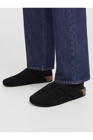 Sabots en nubuck - Anthracite