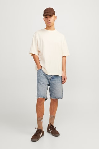 Short en jean - Bleu