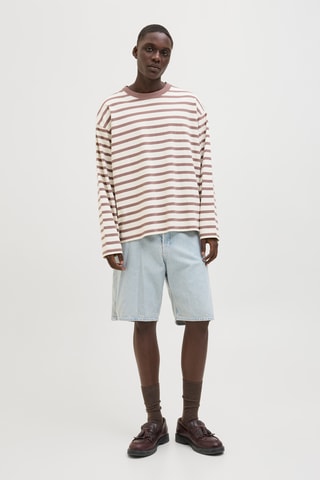 Short en jean - Bleu