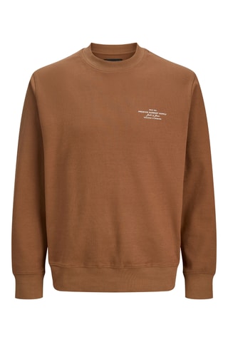 Sweat en coton biologique - Marron
