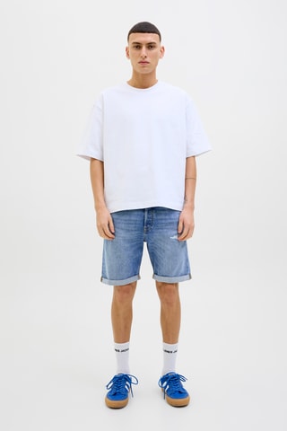 Short en jean - Bleu