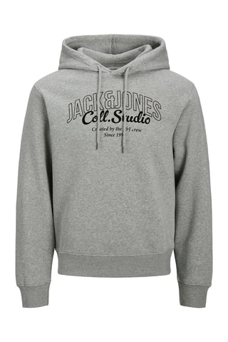 Sweat à capuche - Gris chiné