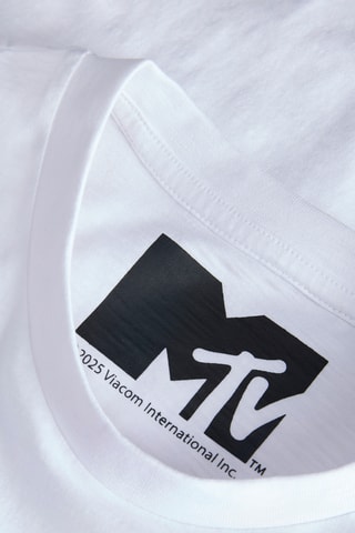 T-shirt MTV - Blanc