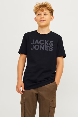 T-shirt en coton biologique - Noir