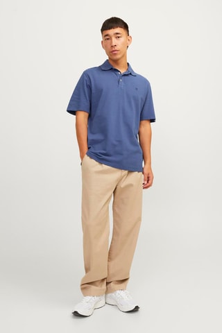 Polo regular - Bleu