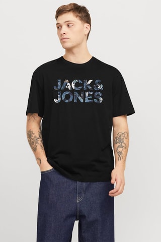 T-shirt relaxed - Noir