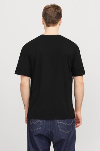 T-shirt relaxed - Noir