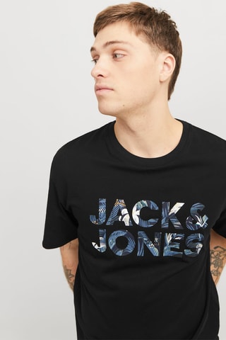T-shirt relaxed - Noir